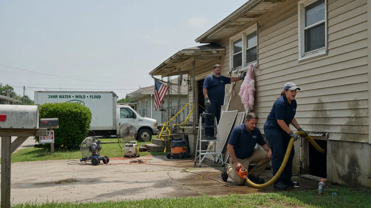 Water Damage Repair in Indiana near me